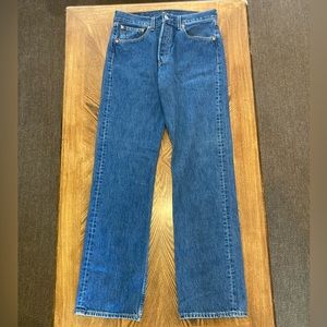 Blue Levi’s – 501 – 32” x 34” – Button Fly – Un Classique!